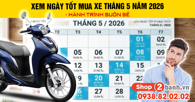 Xem ngày tốt mua xe tháng 5 năm 2026 - hành trình suôn sẻ - 1