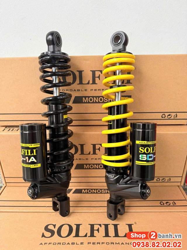 Phuộc solfili sd-1a cho vario 125150 chính hãng - 2