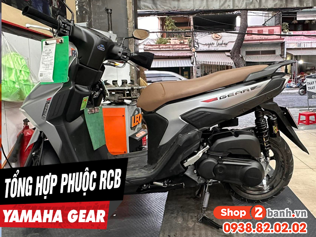 Phuộc rcb cho xe yamaha gear loại nào chạy nhún êm nhất - 1
