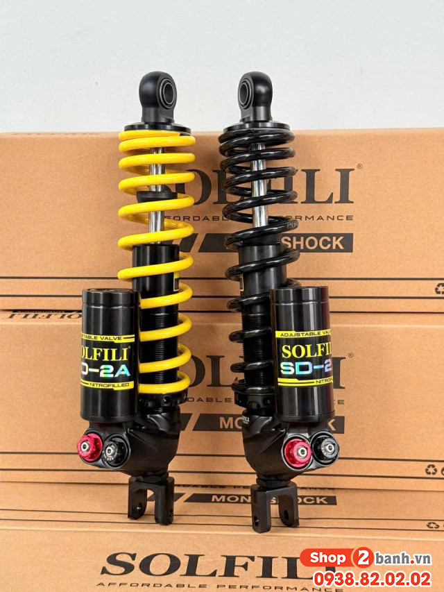 Phuộc solfili sd-2a cho vario 125150 chính hãng - 1