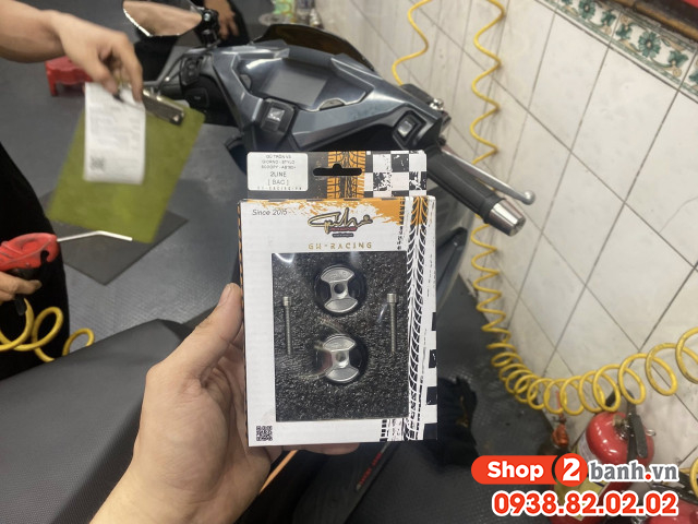 Gù tròn gh racing 2line v3 cho ab160 vario 160 stylo - 4