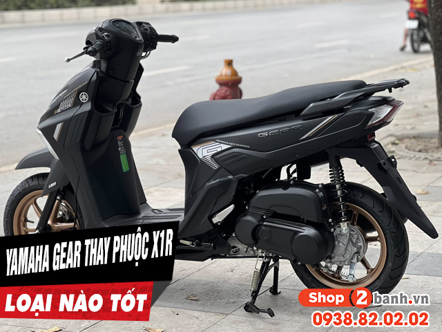 Phuộc x1r cho xe yamaha gear loại nào chạy nhún êm nhất - 1