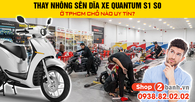 Thay nhông sên dĩa xe quantum s1 s0 ở tphcm chỗ nào uy tín - 1