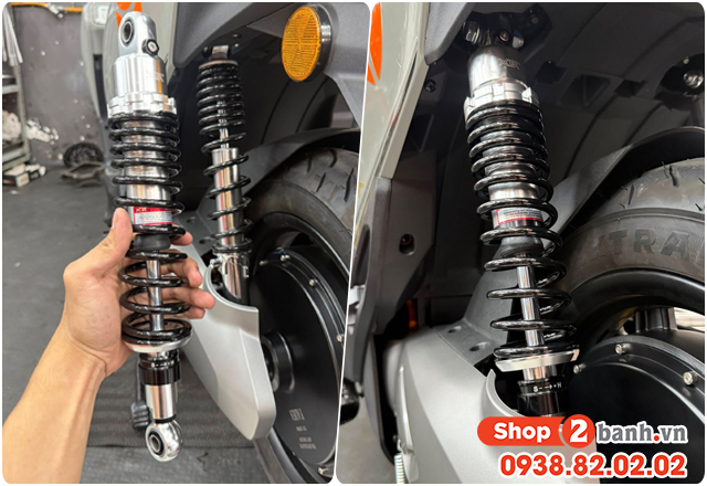 Thay nhún giảm xóc xe yadea osta giá bao nhiêu - 3