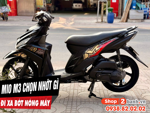 Chọn nhớt gì để xe mio m3 chạy xa bớt nóng máy - 1