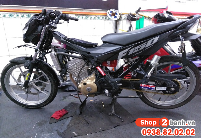 Làm sao biết được xe satria đang thiếu nước làm mát - 2