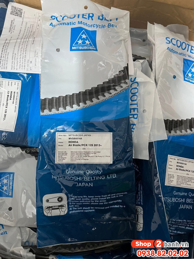 Dây curoa mitsuboshi cho ab pcx 125 mvsb0014a - 1
