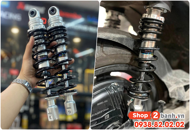 Phuộc sau xe feliz neo hơi yếu nên thay phuộc loại nào tốt hơn - 5