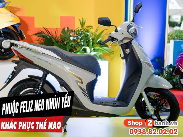 Phuộc sau xe feliz neo hơi yếu nên thay phuộc loại nào tốt hơn - 1