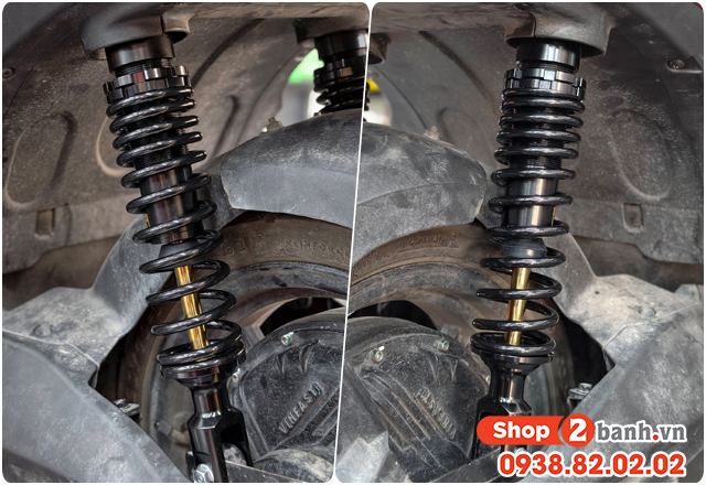 Phuộc x1r cho xe feliz neo loại nào chạy nhún êm nhất - 4