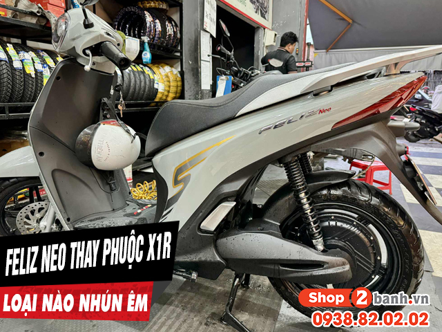Phuộc x1r cho xe feliz neo loại nào chạy nhún êm nhất - 1