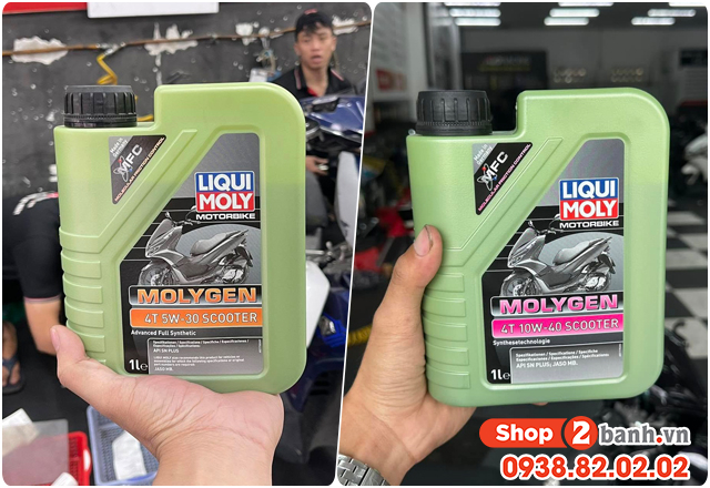 Để xe sh mode chạy giảm bớt khí thải nên thay nhớt loại nào - 6