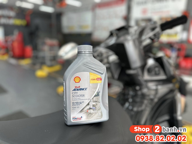 Để xe sh mode chạy giảm bớt khí thải nên thay nhớt loại nào - 10