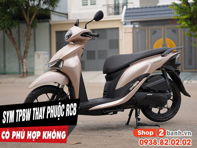 Tư vấn lên phuộc rcb cho sym tpbw 125 có phù hợp không - 1