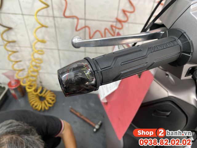 Gù gh racing carbon sợi cho honda sh - 8
