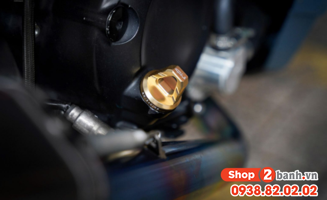 Nắp nhớt gh racing v1 cho honda yamaha - 3