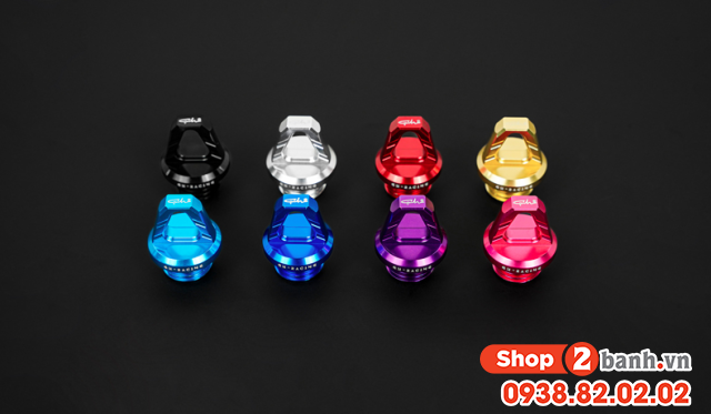 Nắp nhớt gh racing v1 cho honda yamaha - 1