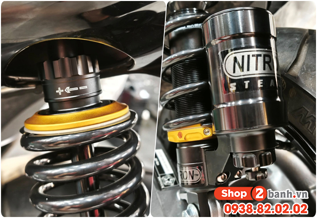 Tư vấn lên phuộc nitron cho sym tpbw 125 có phù hợp không - 2