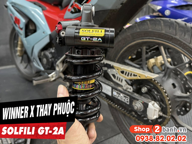 Xe winner x thay phuộc solfili gt-2a có phù hợp không - 1