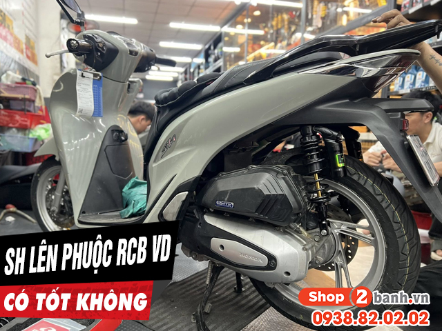 Tư vấn lên phuộc rcb vd cho sh 160i có tốt không - 1