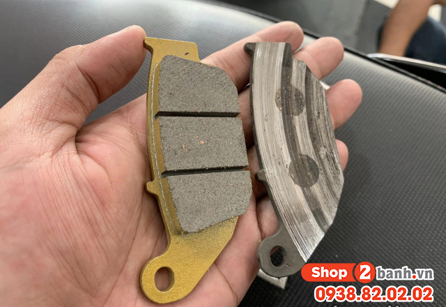 Xe máy điện evo 200 bao lâu thì nên thay má phanh đĩa trước - 3