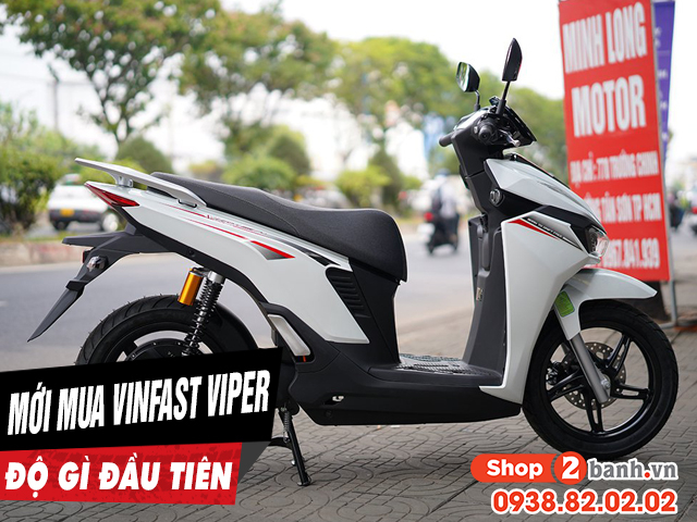 Mới mua xe máy điện viper nên độ gì đầu tiên - 1