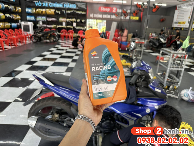 Để xe exciter chạy giảm bớt khí thải nên thay nhớt loại nào - 9
