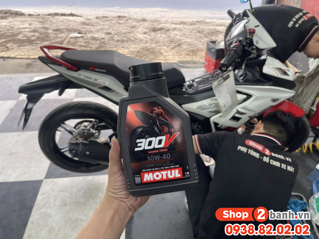 Để xe exciter chạy giảm bớt khí thải nên thay nhớt loại nào - 3