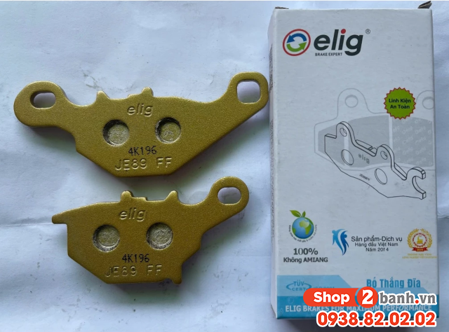 Bố thắng đĩa trước elig cho vinfast feliz - evo - 3
