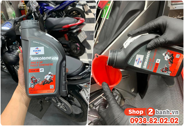 Để xe sirius chạy giảm bớt khí thải nên thay nhớt loại nào - 13