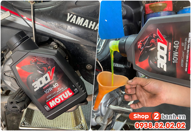Để xe sirius chạy giảm bớt khí thải nên thay nhớt loại nào - 3