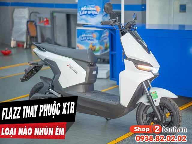 Phuộc x1r cho xe vinfast flazz loại nào chạy nhún êm nhất - 1