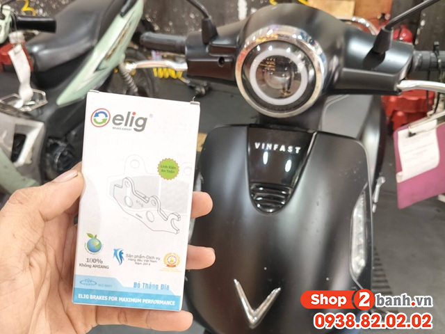 Bố thắng đĩa trước elig cho vinfast feliz - evo - 1