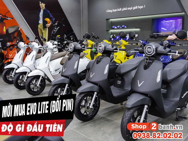 Mới mua xe máy điện evo lite 2026 đổi pin nên độ gì đầu tiên - 1