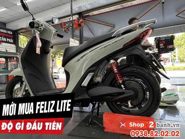 Mới mua xe máy điện feliz lite nên độ gì đầu tiên - 1