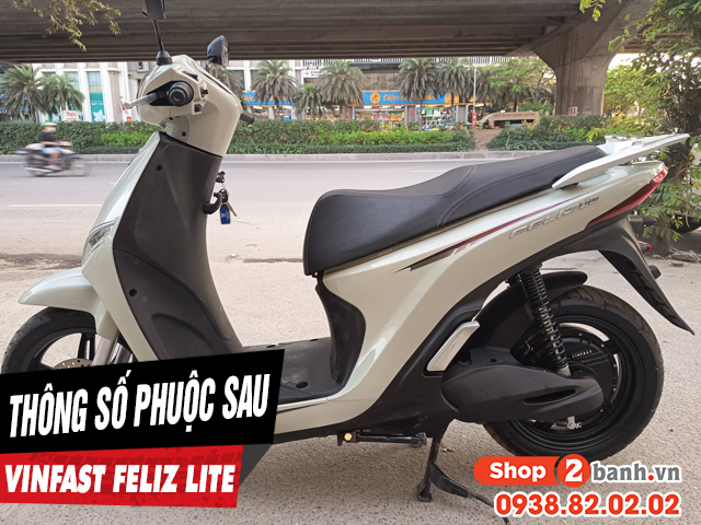 Thông số phuộc sau xe feliz lite cao bao nhiêu mm  - 1