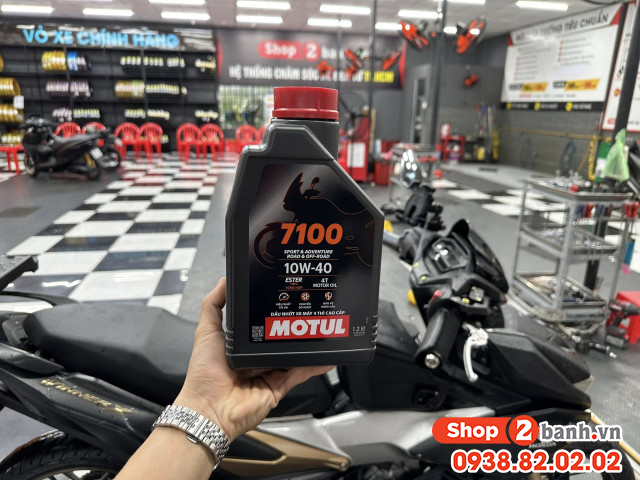 Để xe winner chạy giảm bớt khí thải nên thay nhớt loại nào - 4