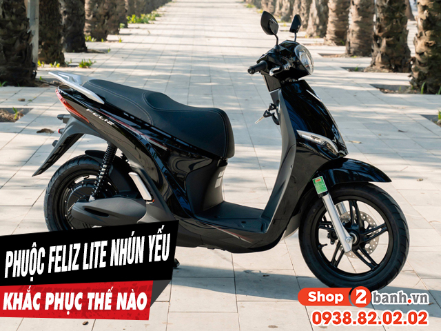 Phuộc sau xe feliz lite hơi yếu nên thay phuộc loại nào tốt hơn - 1