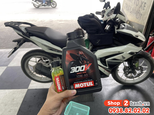 Để xe winner chạy giảm bớt khí thải nên thay nhớt loại nào - 3