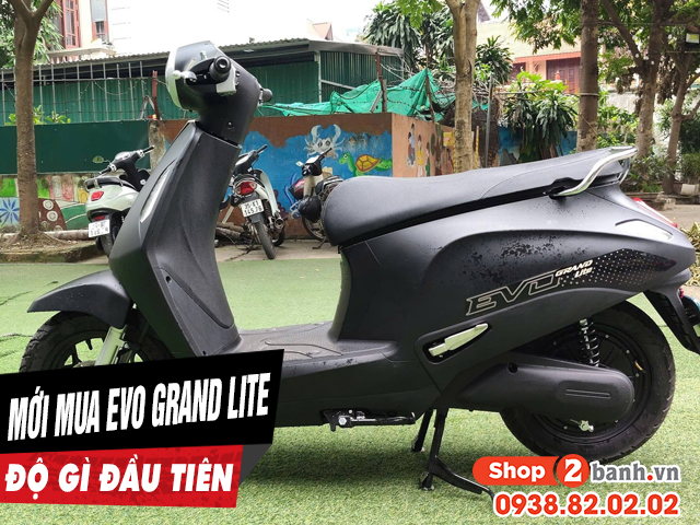 Mới mua xe máy điện evo grand lite nên độ gì đầu tiên - 1