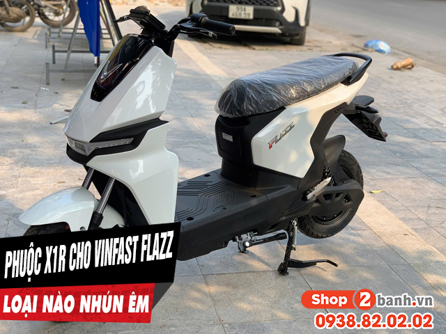 Vinfast flazz lên phuộc x1r loại nào nhún êm đầm chắc - 1