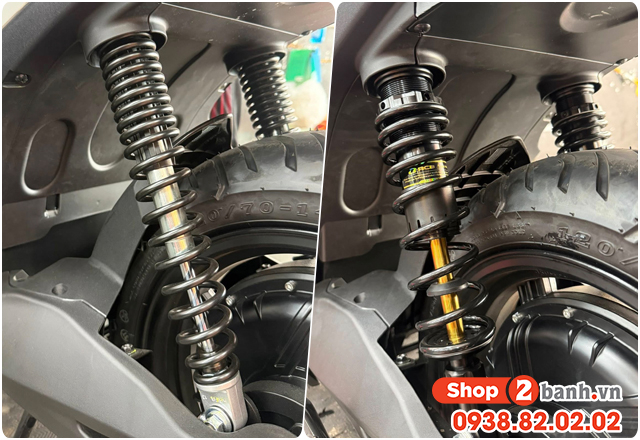 Phuộc sau xe feliz lite hơi yếu nên thay phuộc loại nào tốt hơn - 4