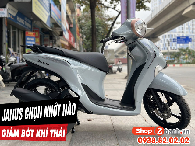Để xe janus chạy giảm bớt khí thải nên thay nhớt loại nào - 1