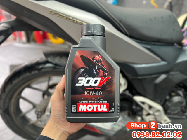 Để xe sonic 150 chạy giảm bớt khí thải nên thay nhớt loại nào - 3