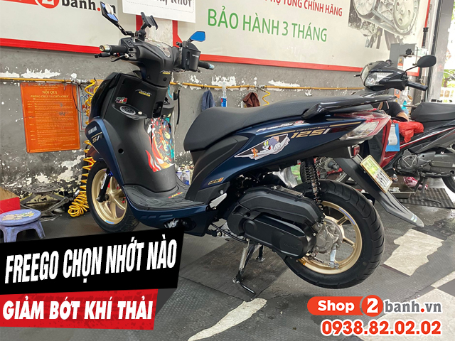 Để xe freego chạy giảm bớt khí thải nên thay nhớt loại nào - 1