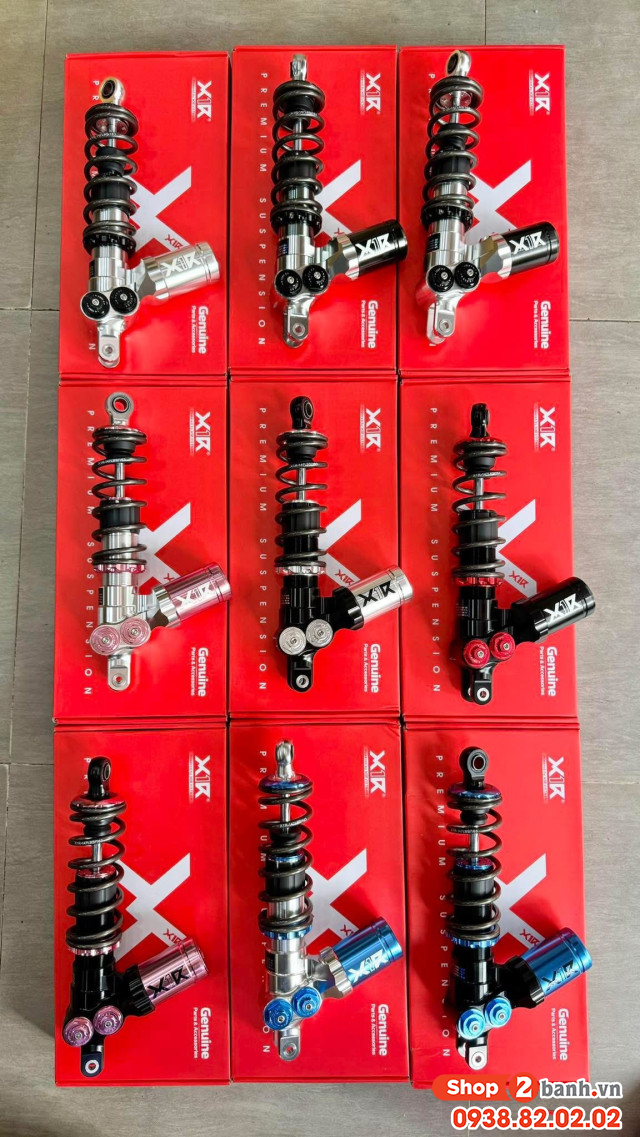 Phuộc x1r gt3 bình dầu xéo cho honda lead - 1