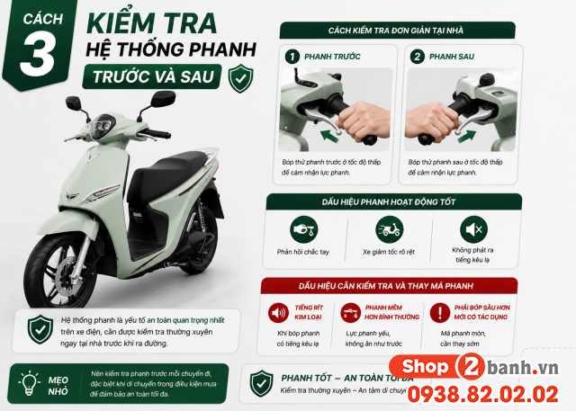 5 cách bảo dưỡng xe máy điện đơn giản tại nhà - 4