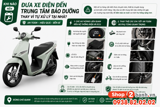 5 cách bảo dưỡng xe máy điện đơn giản tại nhà - 7