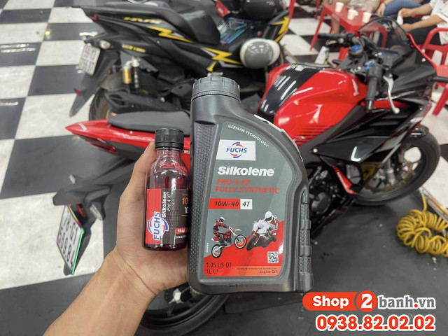 Để xe cbr150 chạy giảm bớt khí thải nên thay nhớt loại nào - 15