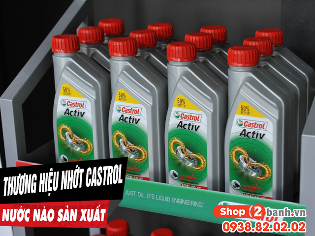 Nhớt castrol của nước nào sản xuất có tốt không - 1